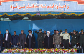 مراسم رژه نیروهای مسلح در یزد