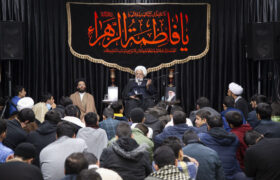 درس اخلاق آیت الله ناصری در مدرسه علمیه کاظمیه یزد