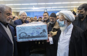 مراسم شهادت حضرت فاطمه زهرا در دفتر امام جمعه یزد