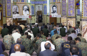 مراسم گرامیداشت شهدای ۷ تیر باحضور امام جمعه یزد