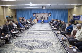 دیدار نمایندگان هیئات مذهبی استان با امام جمعه یزد