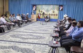 دیدار مدیر و کارکنان سازمان تبلیغات اسلامی با امام جمعه یزد