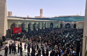 تصاویر مراسم عزاداری ۱۳ محرم در مسجد آخوند ملااسماعیل(ره) یزد