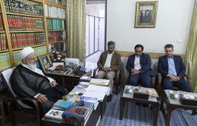 دیدار معاون استان های صداوسیما با امام جمعه یزد