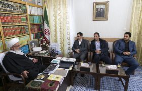 دیدار مدیرعامل جدید چادرملو با امام جمعه یزد