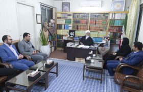 دیدار مدیر امور استانهای خبرگزاری فارس با امام جمعه یزد