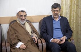 دیدار دبیر شورای عالی انقلاب فرهنگی با آیت الله ناصری