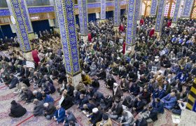 مراسم بزرگداشت یوم الله 9 دی در مسجد حظیره یزد