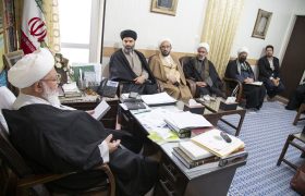 دیدار اعضای شورای راهبری اعتکاف استان با نماینده ولی فقیه در استان و امام جمعه یزد