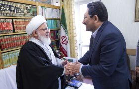 دیدار وزیر صمت با امام جمعه یزد