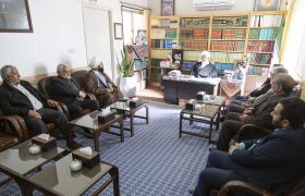 دیدار شورای مرکزی حزب مؤتلفه اسلامی استان یزد با نماینده ولی فقیه در استان و امام جمعه یزد