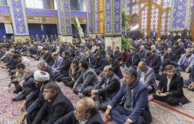 مراسم ختم ابوی معاون استاندار در حظیره