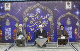 مراسم افتتاحیه جلسات رمضانیه جامعه روحانیت یزد در دفتر نماینده ولی فقیه در استان