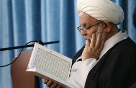 دیدار جامعه قرآنی استان یزد با آیت الله ناصری