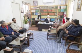 دیدار اعضای ستاد کانون فرهنگی مساجد یزد با نماینده ولی فقیه در استان و امام جمعه یزد