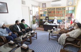 دیدار اعضای شورای راهبری اعتکاف استان با نماینده ولی فقیه در استان و امام جمعه یزد