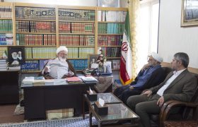 دیدار عیدانه رئیس کل دادگستری استان با نماینده ولی فقیه در استان