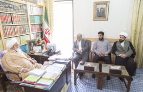 دیدار مدیرکل تامین اجتماعی نیروهای مسلح استان یزد با آیت الله ناصری