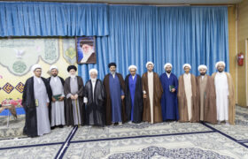 مراسم جشن عید سعید غدیر خم همراه با عمامه گذاری تعدادی از طلاب حوزه علمیه یزد