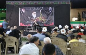 سخنرانی آیت الله ناصری در جمع مردم کاشان