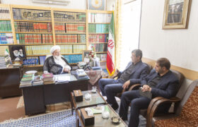 دیدار استاندار با آیت الله ناصری