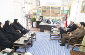 دیدار هیئت رئیسه دانشگاه فرهنگیان با امام جمعه یزد