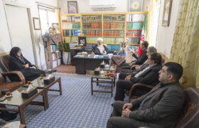 دیدار مدیرکل بهزیستی با نماینده ولی فقیه