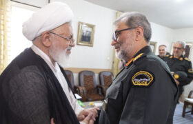 دیدار جانشین محترم فراجا با نماینده ولی فقیه در استان