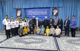 دیدار جمعی از نوجوانان شهرستان اشکذر با آیت الله ناصری