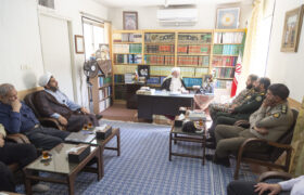 دیدار کارکنان حفظ آثار دفاع مقدس با نماینده ولی فقیه در استان