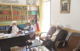 دیدار نماینده ولی فقیه کرمانشاه با نماینده ولی فقیه یزد