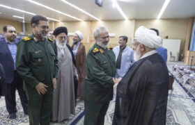 دیدار جانشین فرمانده کل سپاه با نماینده ولی فقیه در استان