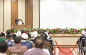 مراسم افتتاحیه دروس حوزه علمیه یزد با حضور آیت الله ناصری