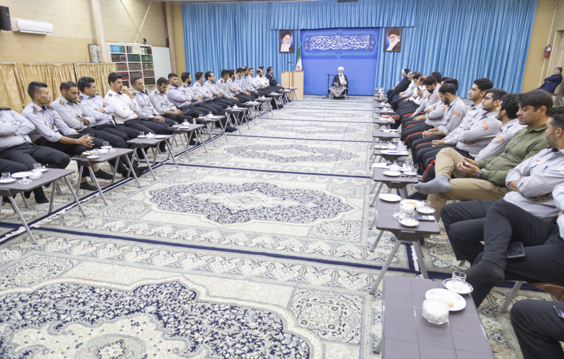 تجلیل آیت الله ناصری از ایثارگری آتشنشانان