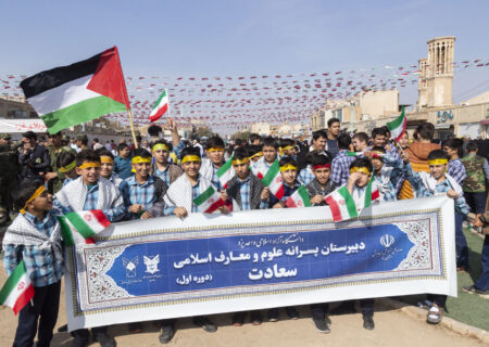 پیام دعوت به حضور حماسی در راهپیمایی ۱۳ آبان