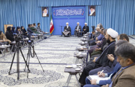 دیدار اصحاب رسانه با آیت الله ناصری