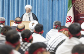 دیدار جمعی از فرماندهان اقشار و محلات با نماینده ولی فقیه در استان