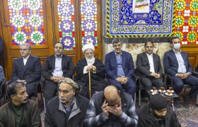 مراسم روز بصیرت و میثاق امت با ولایت در مسجد حظیره یزد