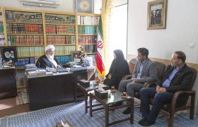 دیدار رئیس سازمان انتقال خون یزد با نماینده ولی فقیه در استان