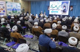 دیدار جمعی از ائمه جماعات مساجد یزد با آیت الله ناصری