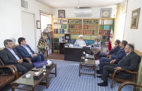 دیدار مدیر امور شعب بانک سپه استان یزد با نماینده ولی فقیه